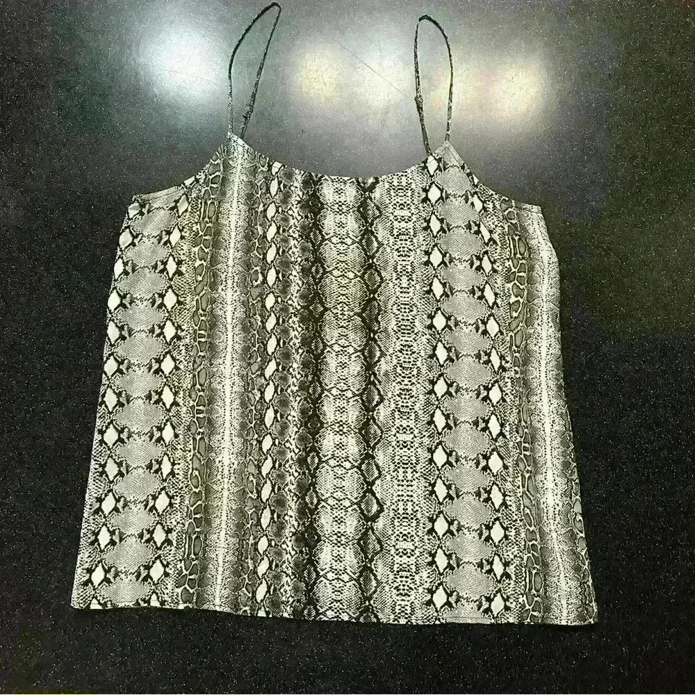 Equipment silk top in snake print - Picture 2 of 6